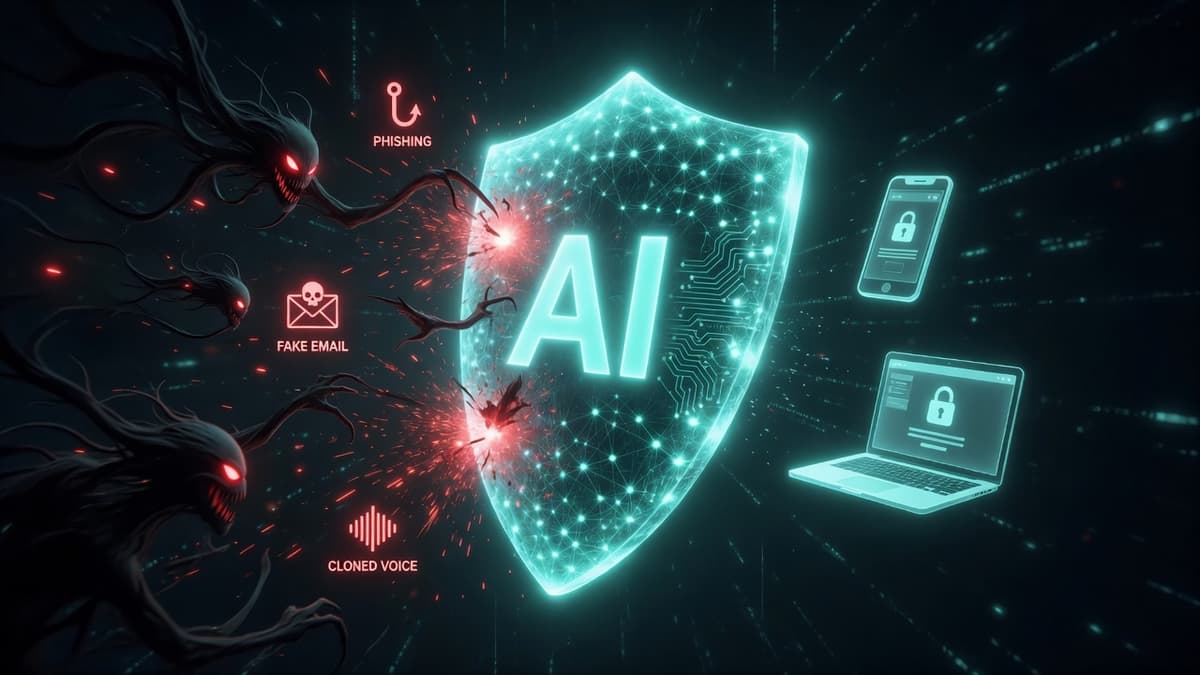 KI als Schutzschild — Der abschließende Guide: So schützt du dich mit der gleichen Technik, die Betrüger nutzen